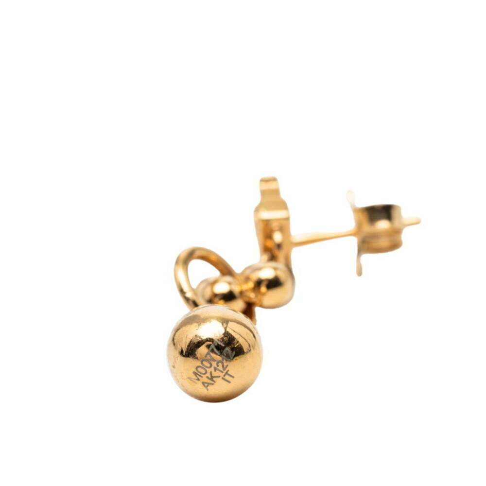LOUIS VUITTON Gold Earrings - Picture 3 of 3